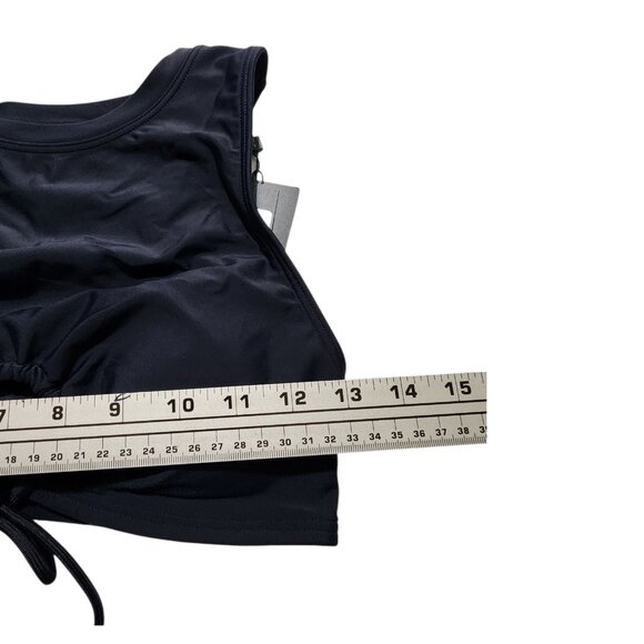 Tommy Hilfiger Women's Padded Tank Top & bikini Bottom swimsuit navy Size Small‎ - Picture 4 of 10